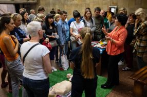 Safety trainings for citizens in Kyiv