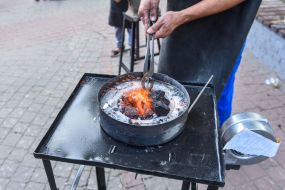 Мастер-класс по изготовлению кованых сердечек