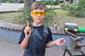 Мастер-класс по изготовлению кованых сердечек