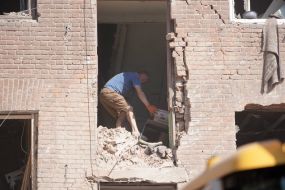 Consequences of missile attacks on Kharkiv