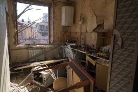 Consequences of missile attacks on Kharkiv