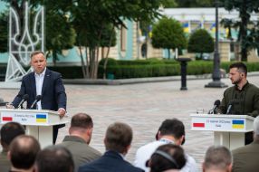 Volodymyr Zelenskyy ta Andrzej Duda