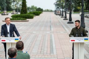 Volodymyr Zelenskyy ta Andrzej Duda