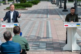 Volodymyr Zelenskyy ta Andrzej Duda