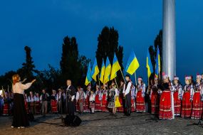 Artists of the Honored Academic Transcarpathian Folk Choir