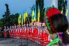 Artists of the Honored Academic Transcarpathian Folk Choir