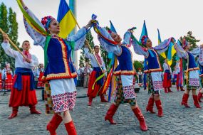 Artists of the Honored Academic Transcarpathian Folk Choir