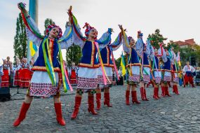 Artists of the Honored Academic Transcarpathian Folk Choir