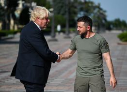 Volodymyr Zelenskyy, Borys Johnson