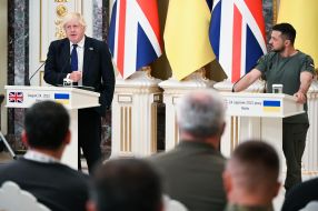 Volodymyr Zelenskyy, Borys Johnson