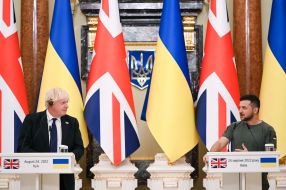 Volodymyr Zelenskyy, Borys Johnson