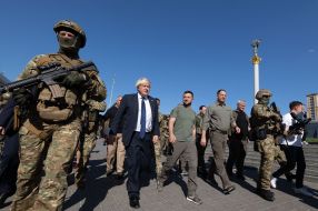 Volodymyr Zelenskyy, Borys Johnson