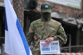 Members of the Legion "Freedom of Russia"