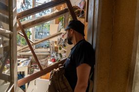 Consequences of the shelling of Kharkov