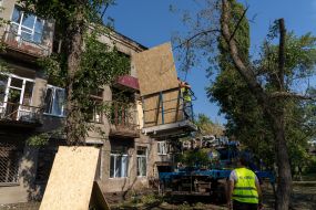 Consequences of the shelling of Kharkov