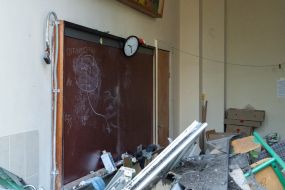 Consequences of the shelling of Kharkov