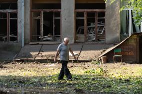 Consequences of the shelling of Kharkov