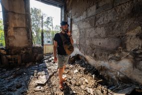 Consequences of the shelling of Kharkov