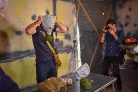 Training on issues of life safety in wartime