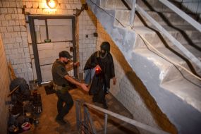 Training on issues of life safety in wartime