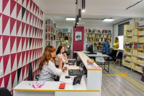 Открытие обновленного читального зала в первой инклюзивной библиотеке в Запорожье