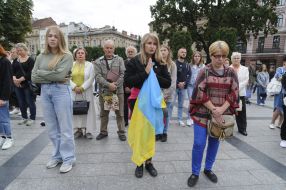 Action in support of the defenders of "Azovstal" in Lviv
