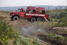 Eliminating the fire on the peatland
