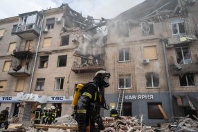 Наслідки ракетного обстрілу Харкова