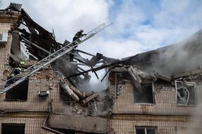 Наслідки ракетного обстрілу Харкова