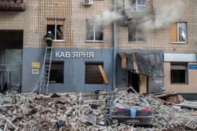 Наслідки ракетного обстрілу Харкова