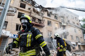 Наслідки ракетного обстрілу Харкова