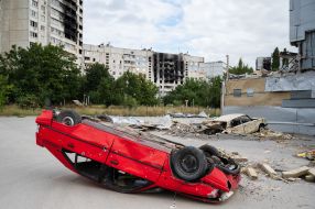 Наслідки ракетного обстрілу Харкова