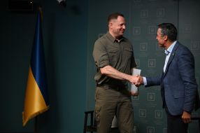 Andriy Yermak and Anders Fogh Rasmussen