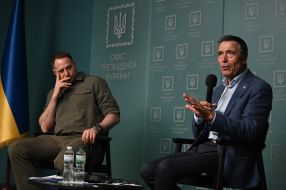 Andriy Yermak and Anders Fogh Rasmussen