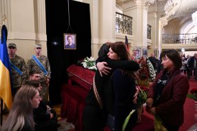Farewell to Oleksandr Shapoval, ballet dancer of the National Opera of Ukraine, in Kyiv