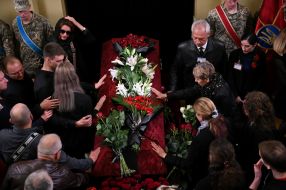 Farewell to Oleksandr Shapoval, ballet dancer of the National Opera of Ukraine, in Kyiv