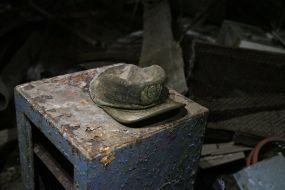 The basement where the detained Ukrainians were located during the occupation of Kozacha Lopan village  (Kharkiv region)