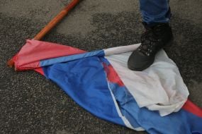 The railway station in Kozacha Lopan village  (Kharkiv region)