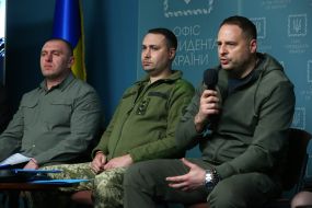 Vasyl Malyuk, Kyrylo Budanov, Andriy Yermak