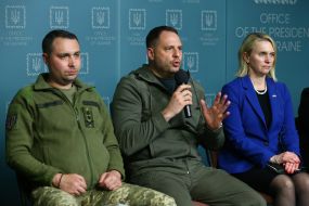 Bridget Brink, Kyrylo Budanov, Andriy Yermak