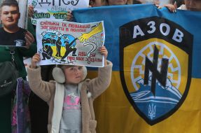 The action calling for the release of Ukrainian soldiers from captivity