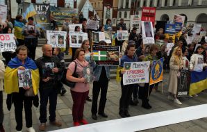 The action calling for the release of Ukrainian soldiers from captivity