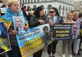 The action calling for the release of Ukrainian soldiers from captivity