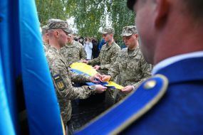 Церемония прощания с командиром "призраков Киева", военным летчиком Михаилом Матюшенко