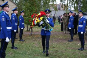 Церемония прощания с командиром "призраков Киева", военным летчиком Михаилом Матюшенко