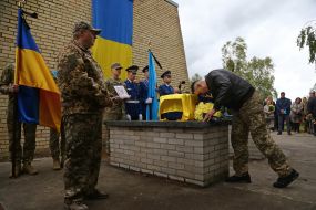 Церемония прощания с командиром "призраков Киева", военным летчиком Михаилом Матюшенко