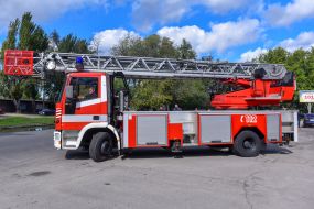 IVECO Magirus fire truck ladder