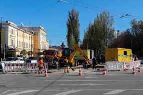 Consequences of rocket fire by the Russian occupiers in Kyiv