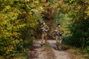 Военнослужащие Мукачевского пограничного отряда