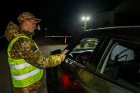 Пограничник проверяет документы